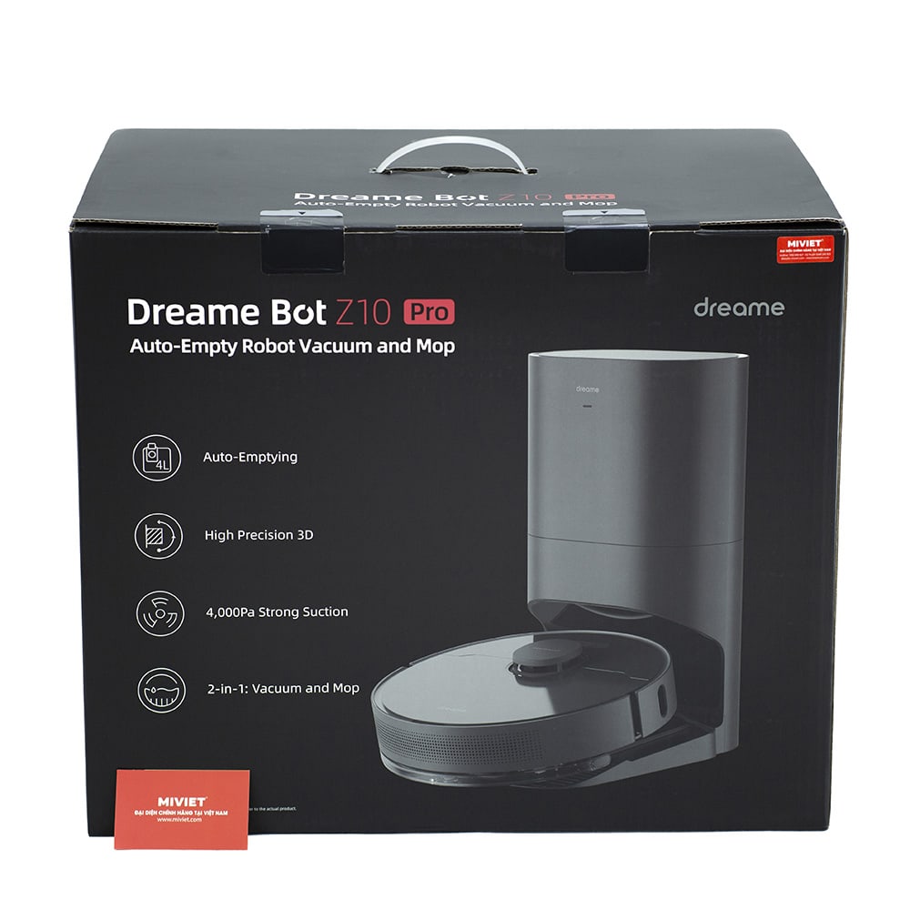 Robot hút bụi lau nhà Xiaomi Dreame Z10 Pro (Đã có bản nâng cấp 2023: Dreame D10s Plus) Robot hút bụi lau nhà Xiaomi Dreame Z10 Pro (Đã có bản nâng cấp 2023: Dreame D10s Plus) - Ảnh 8