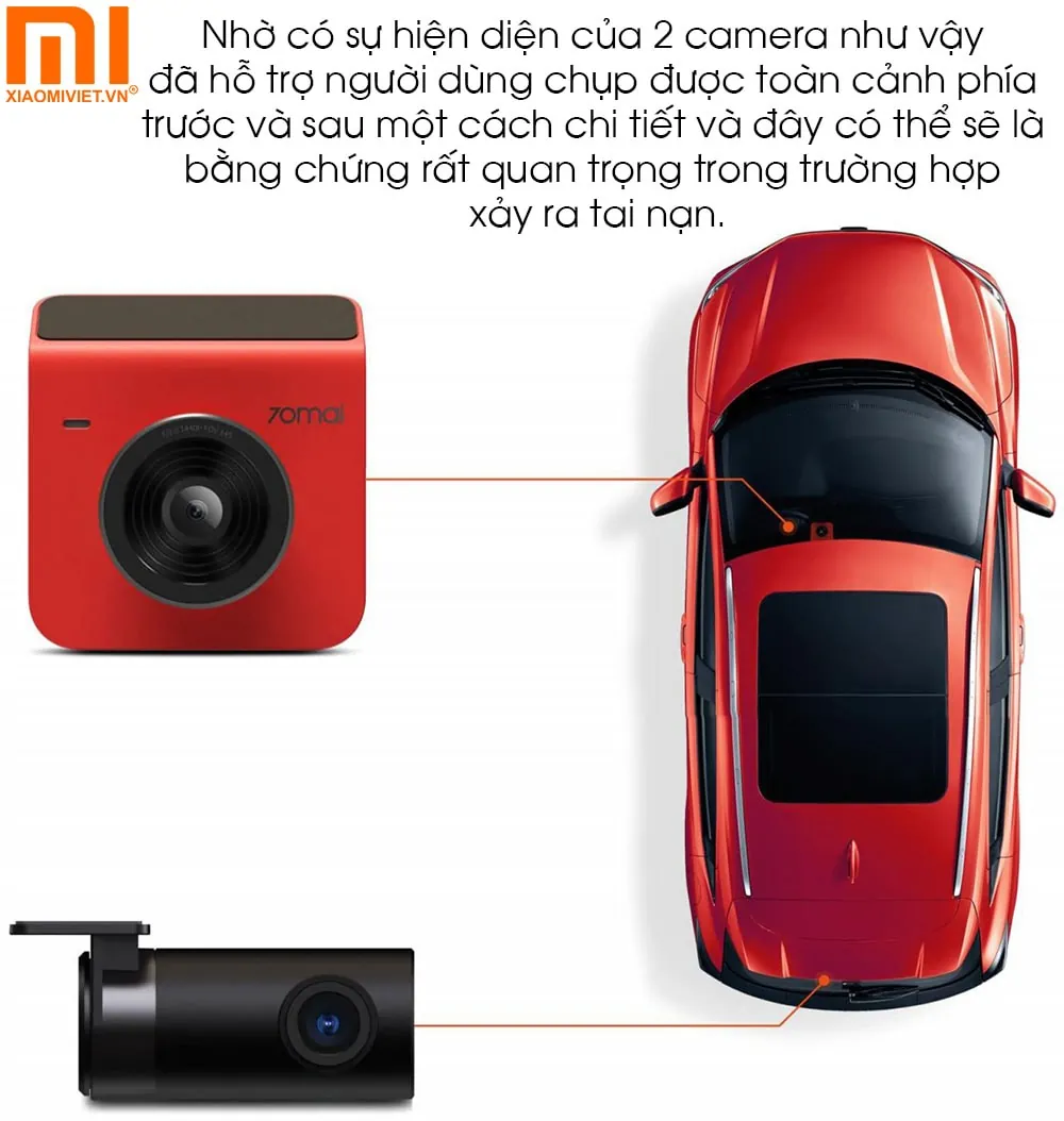 Hai mắt camera trước và sau