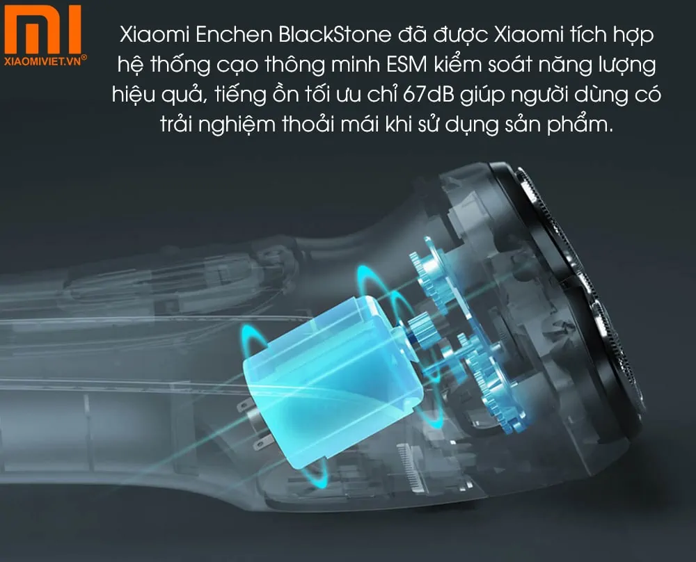 Hệ thống cạo thông minh ESM, chống ồn hiệu quả