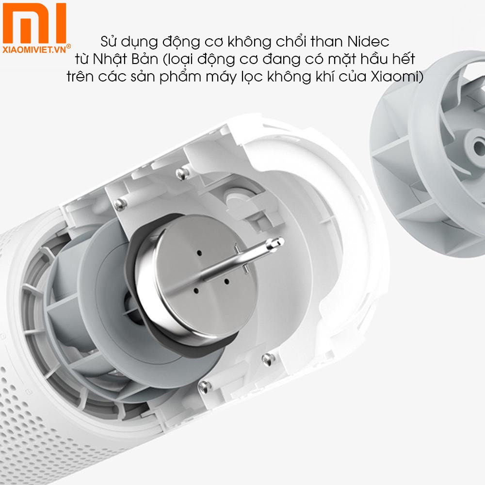 Máy lọc không khí xe hơi Xiaomi Smartmi CZKQJHQ01ZM Động cơ mạnh mẽ, linh hoạt