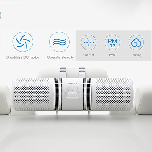 Máy lọc không khí xe hơi Xiaomi Smartmi CZKQJHQ01ZM Xiaomi Smartmi CZKQJHQ01ZM (3)