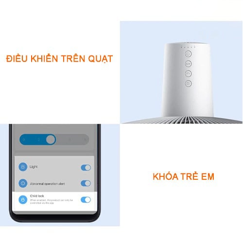 Quạt đứng thông minh Xiaomi Mi Smart Fan 2 Lite (Bản Quốc Tế) Xiaomi Mi Smart Fan 2 Lite (2)