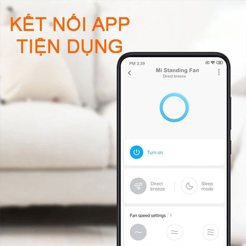 Quạt đứng thông minh Xiaomi Mi Smart Fan 2 Lite (Bản Quốc Tế) Xiaomi Mi Smart Fan 2 Lite (3)
