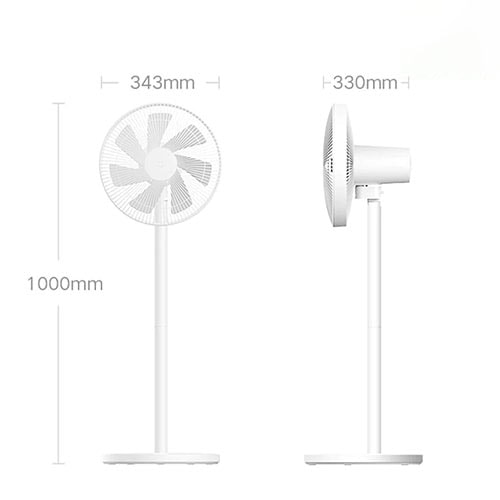 Quạt đứng thông minh Xiaomi Mi Smart Fan 2 Lite (Bản Quốc Tế) Xiaomi Mi Smart Fan 2 Lite