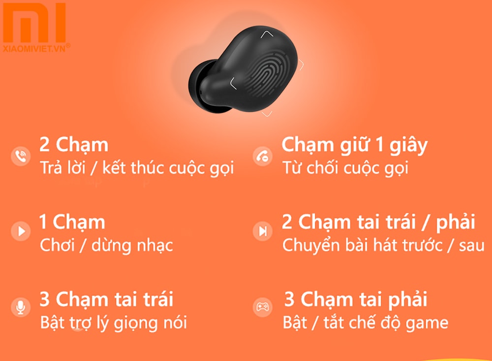 Điều khiển cảm ứng nhạy bén và nhanh chóng