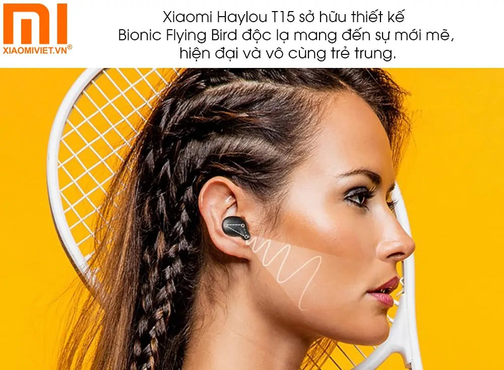 Xiaomi Haylou T15 mang lại cảm giác chắc tai, dễ chịu