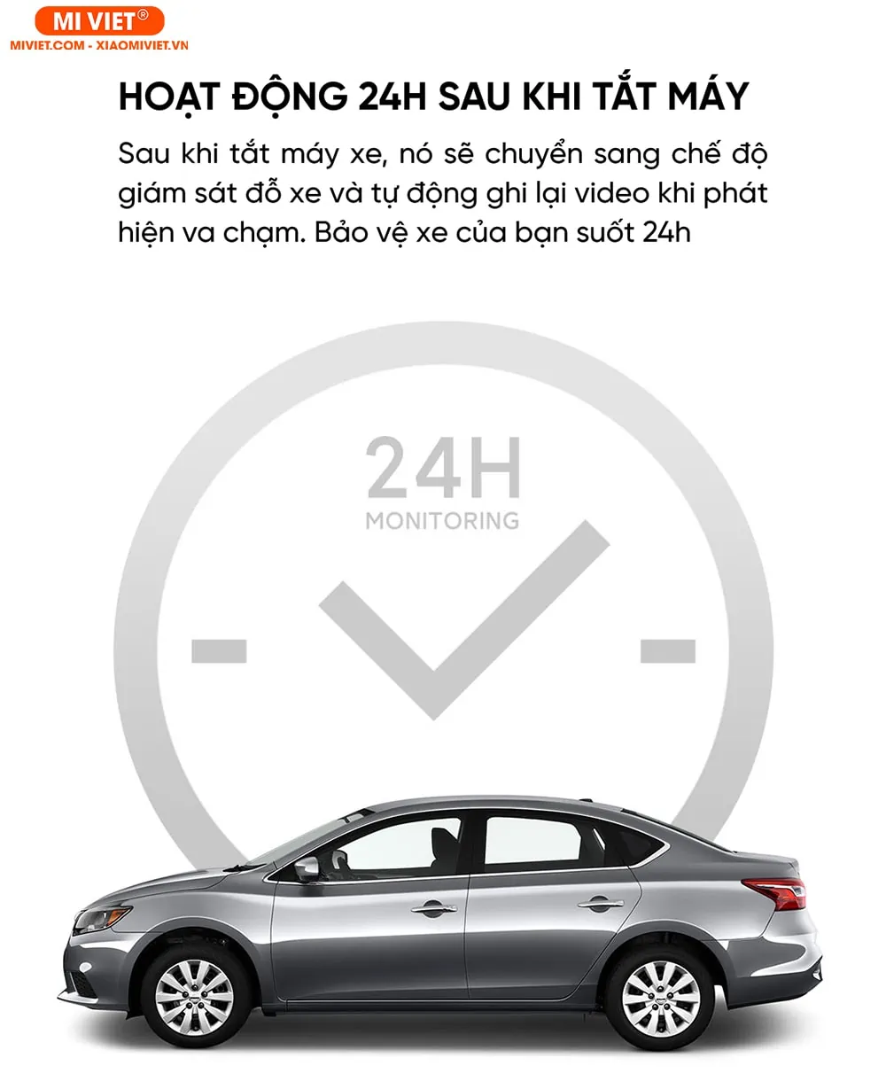 Bảo vệ xe 24 giờ trong bãi đỗ