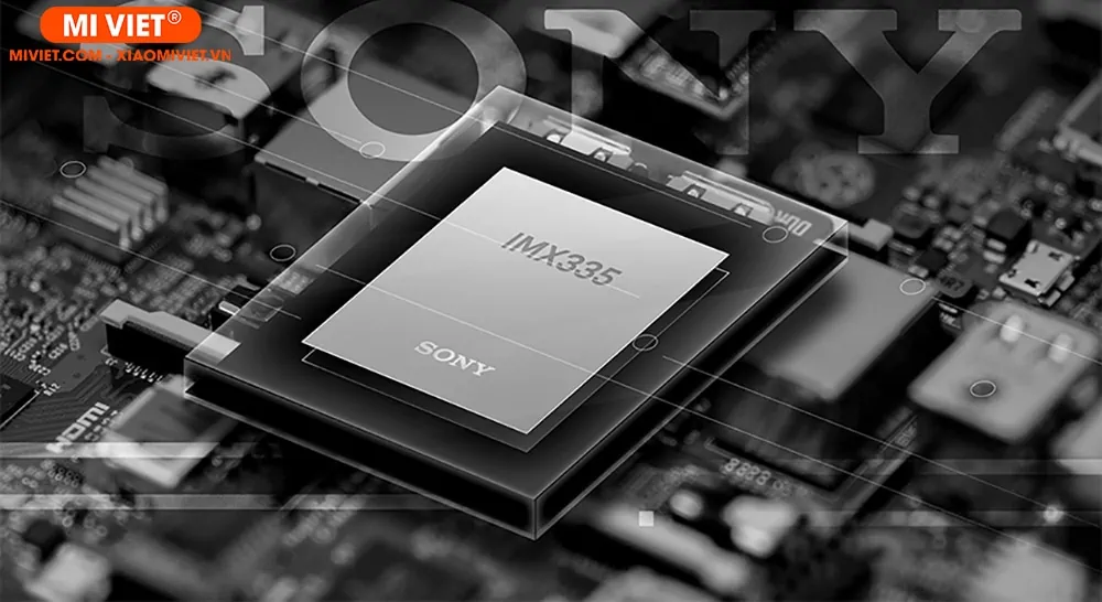 Cảm biến Sony IMX335, xử lí hình ảnh thông minh