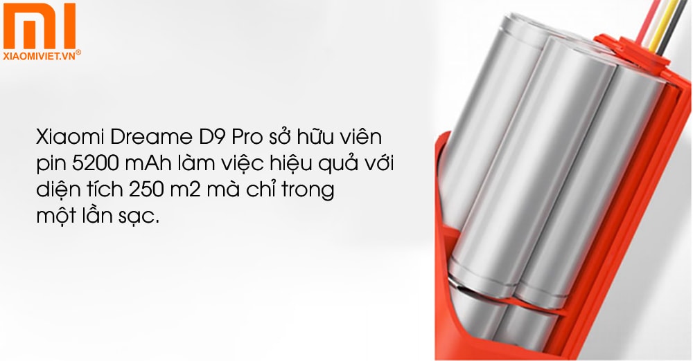 Viên pin 5200 mAh, quản lí pin thông minh BMS Viên pin 5200 mAh, quản lí pin thông minh BMS