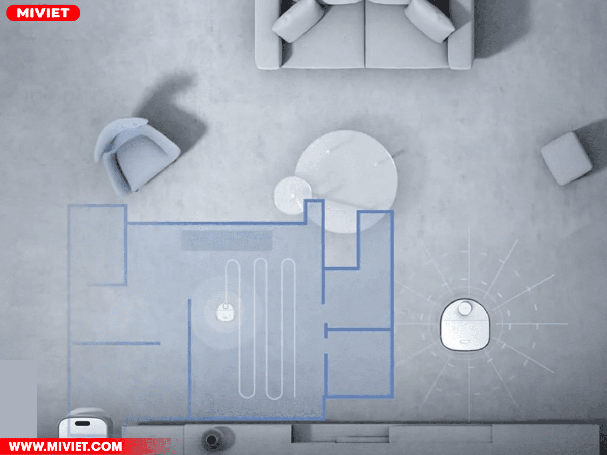 Điều hướng lidar LDS kết hợp cùng thuật toán SLAM