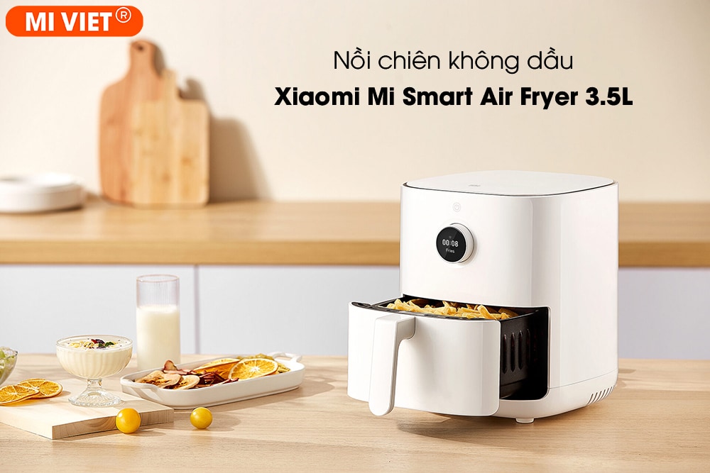 Nồi chiên không dầu Xiaomi Mi Smart Air Fryer 3.5L (Trắng) Nồi chiên không dầu Xiaomi Mi Smart Air Fryer 3.5L