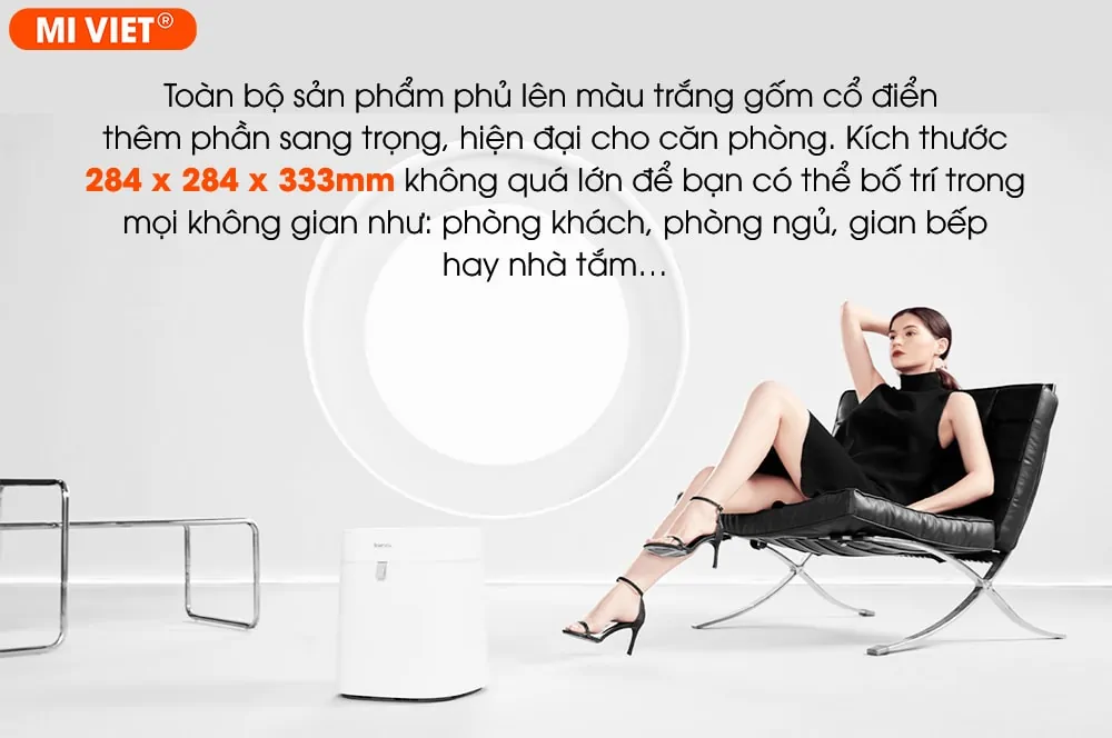 Thiết kế thanh lịch, tô điểm cho không gian