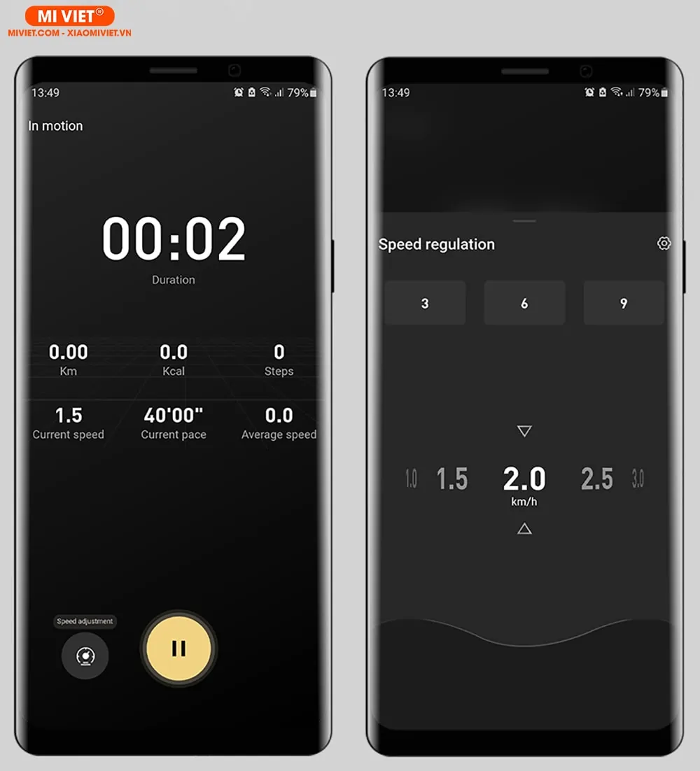 Máy Chạy Bộ KingSmith X21 - Quốc Tế - BH 24 Tháng - Chính Hãng - Full VAT Theo dõi các thông số, điều chỉnh linh hoạt