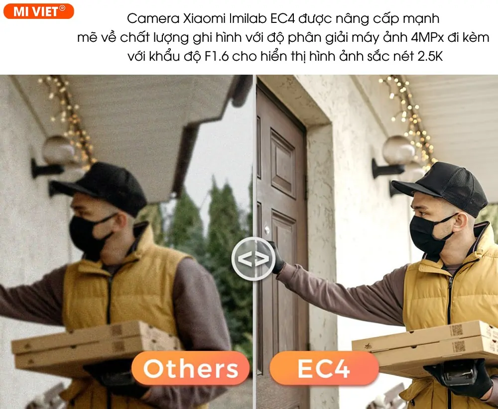 Chất lượng ghi hình với độ phân giải 2.5K