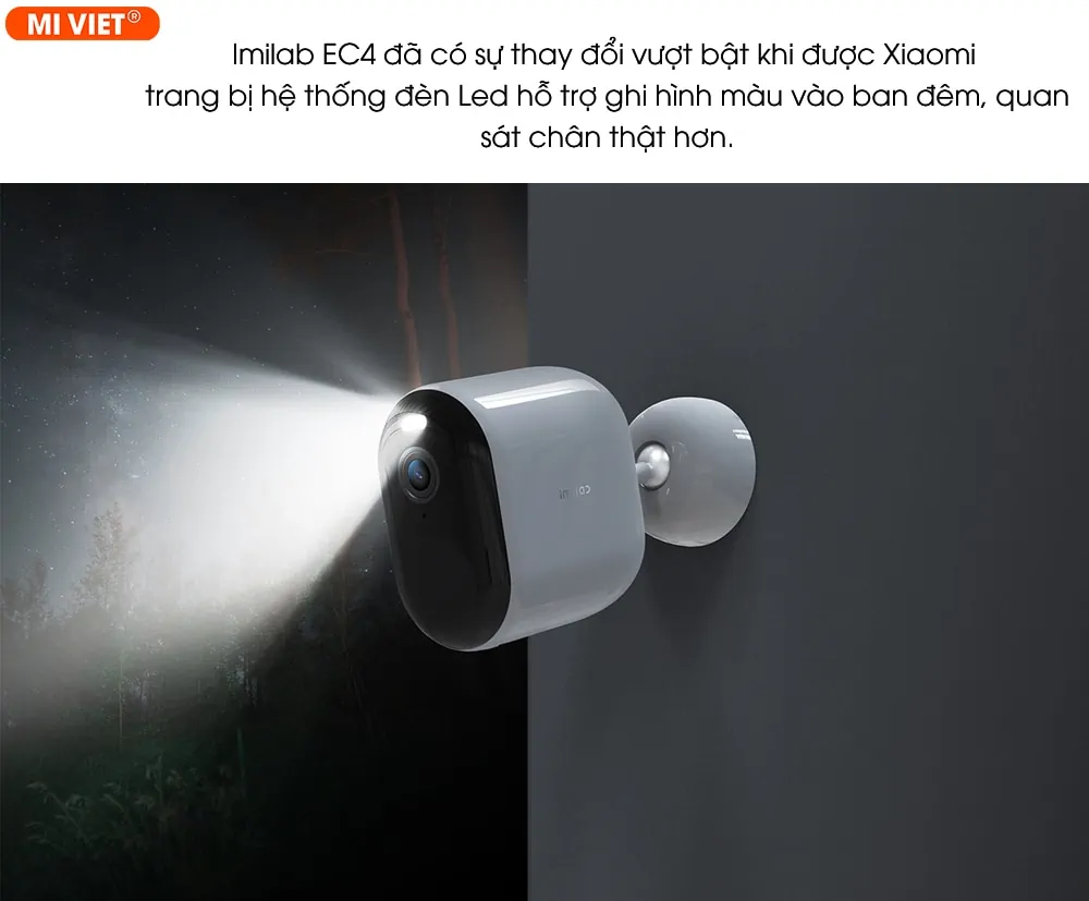 Đèn Led hỗ trợ ghi hình ban đêm