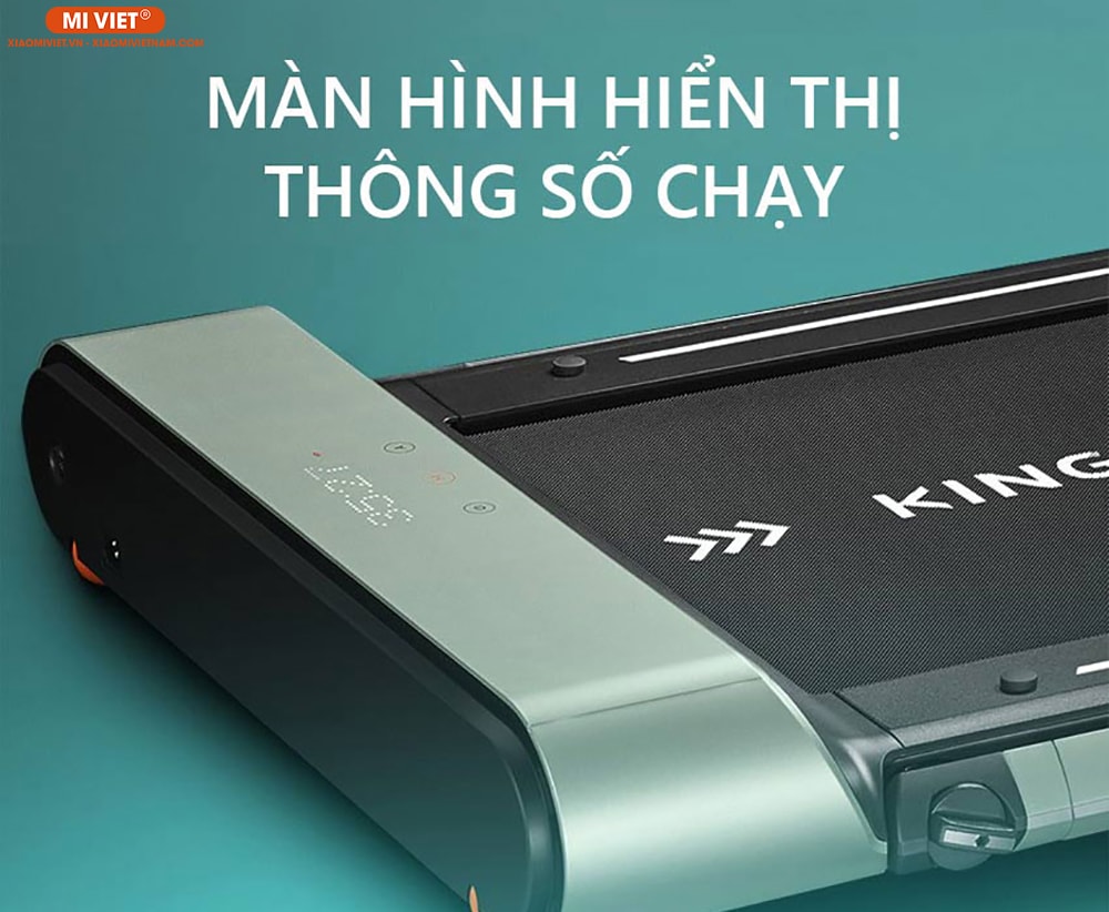 Màn hình LED hiển thị chi tiết trên máy chạy bộ thông minh Xiaomi KingSmith R1S