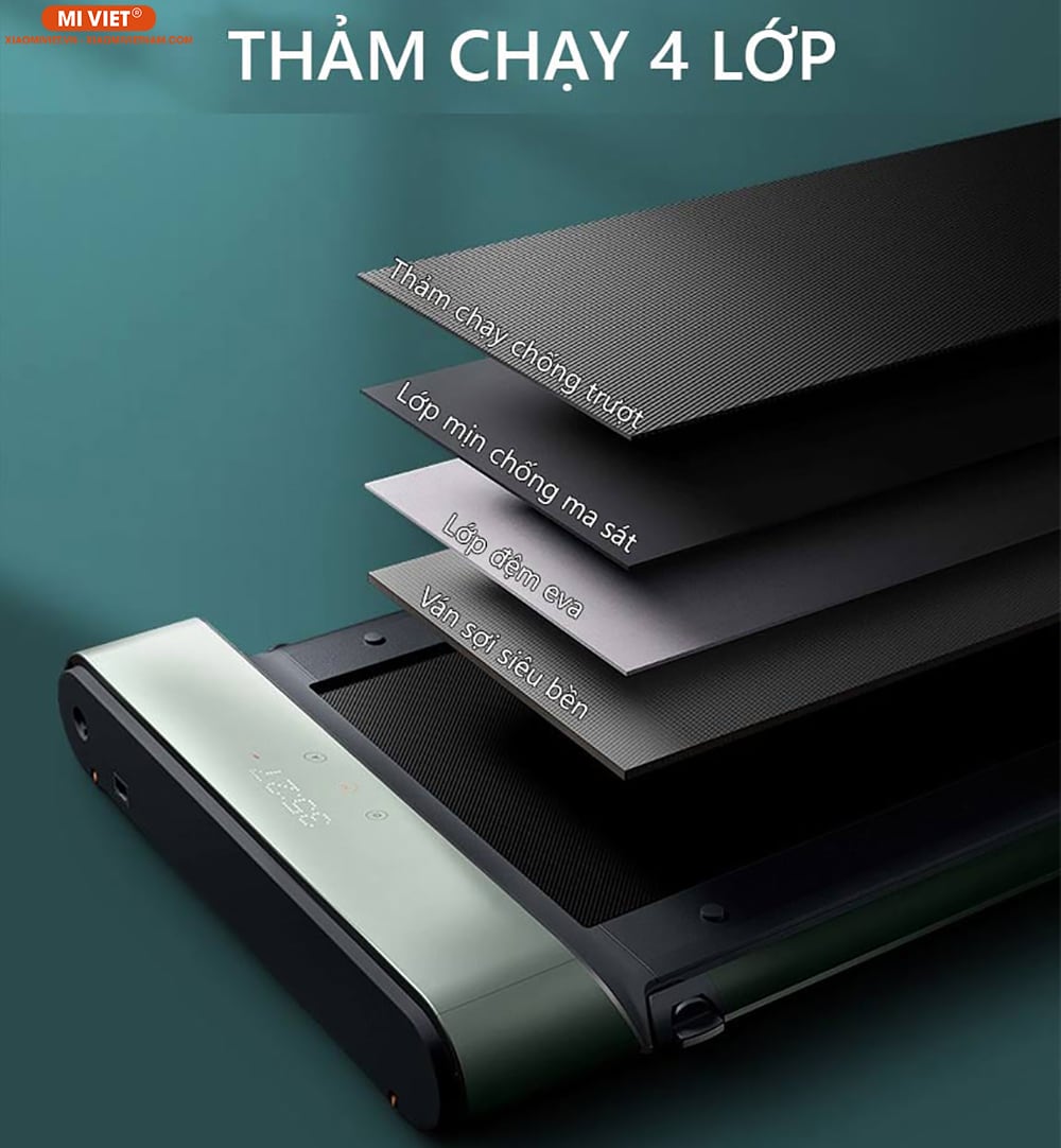 Thảm EVA 4 lớp, bền bỉ , chống ồn tốt