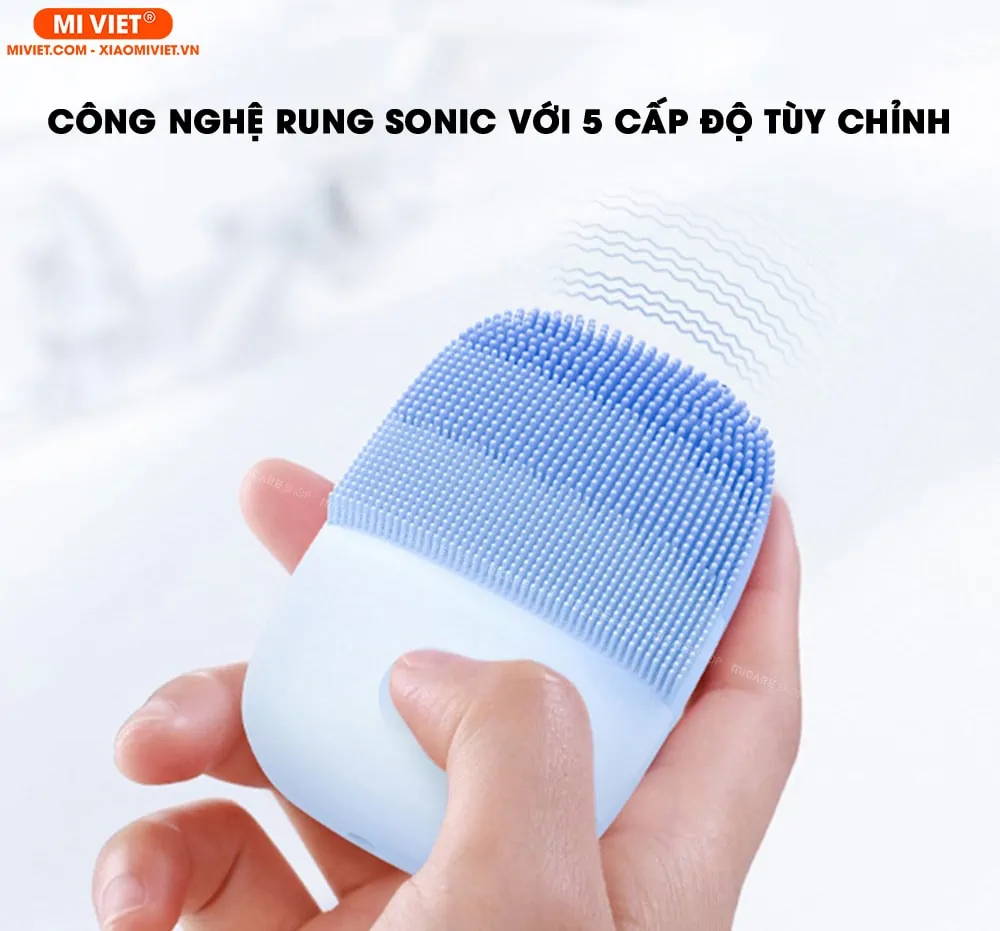 Công nghệ rung Sonic với 5 cấp độ tùy chỉnh