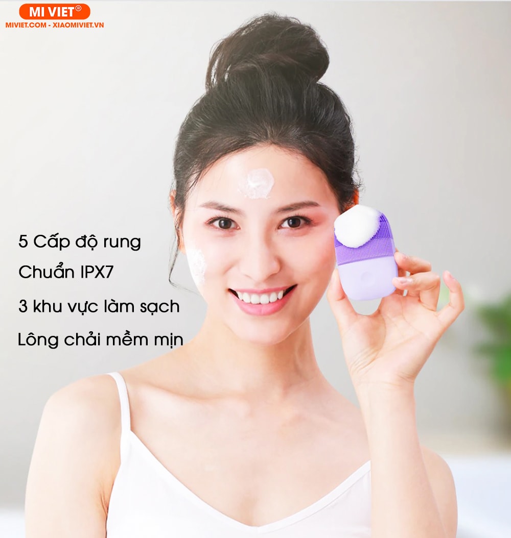 Máy rửa mặt bằng sóng âm inFace MS-2000 Pro - Gen 2 inFace MS-2000 Gen 2 thế hệ cải tiến với nhiều ưu điểm vượt trội