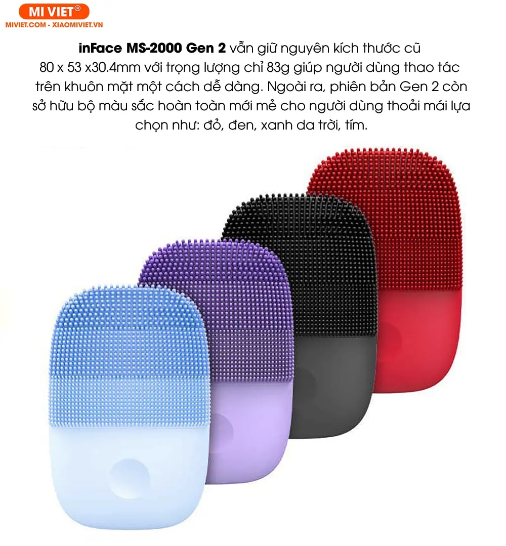 inFace MS-2000 Gen 2 với 4 màu sắc mới