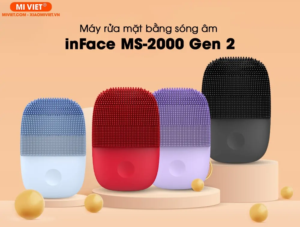 Máy rửa mặt bằng sóng âm inFace MS-2000 Gen 2