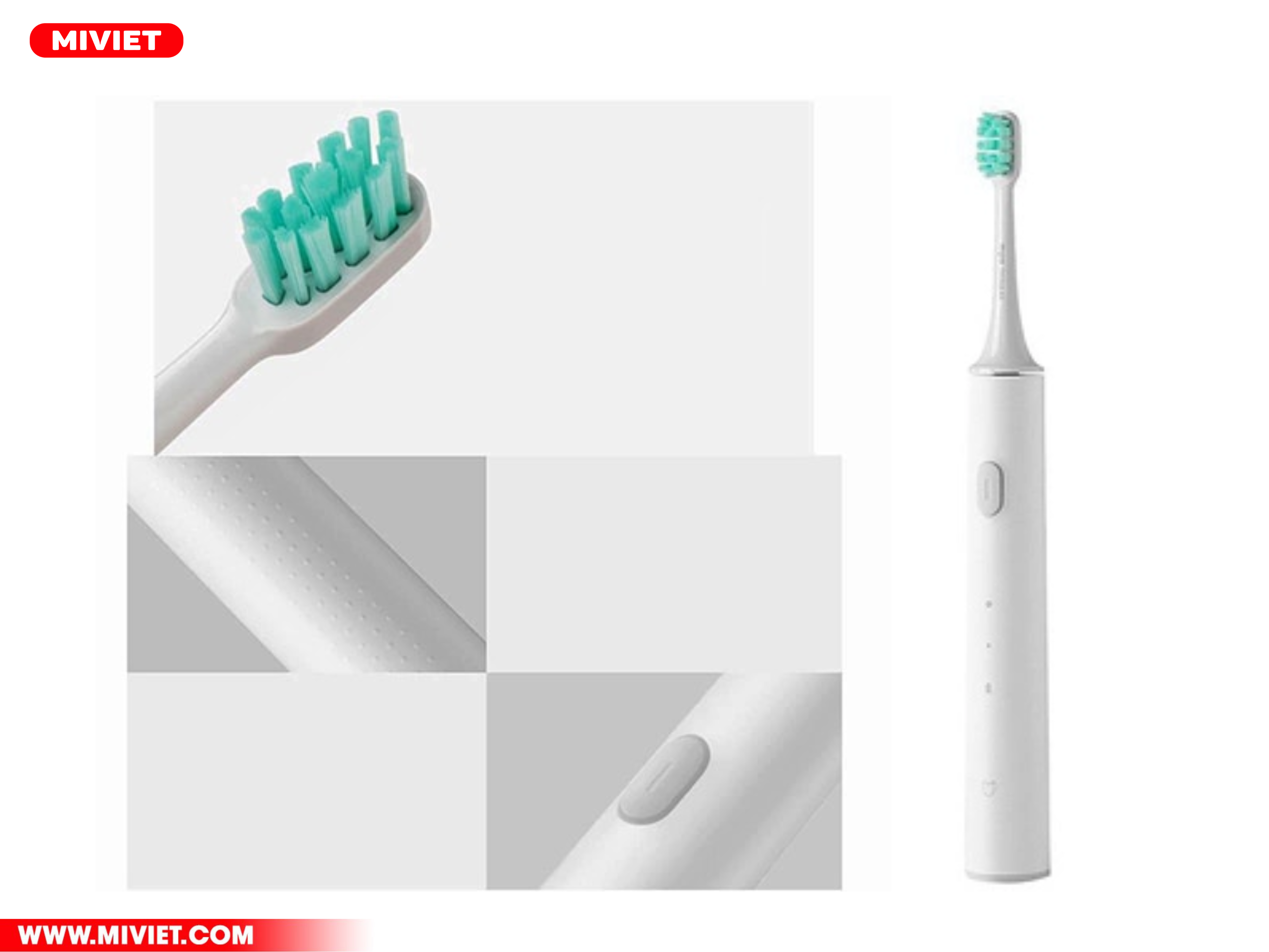 Thiết kế mẫu mã của Bàn chải điện thông minh Xiaomi Mijia T300