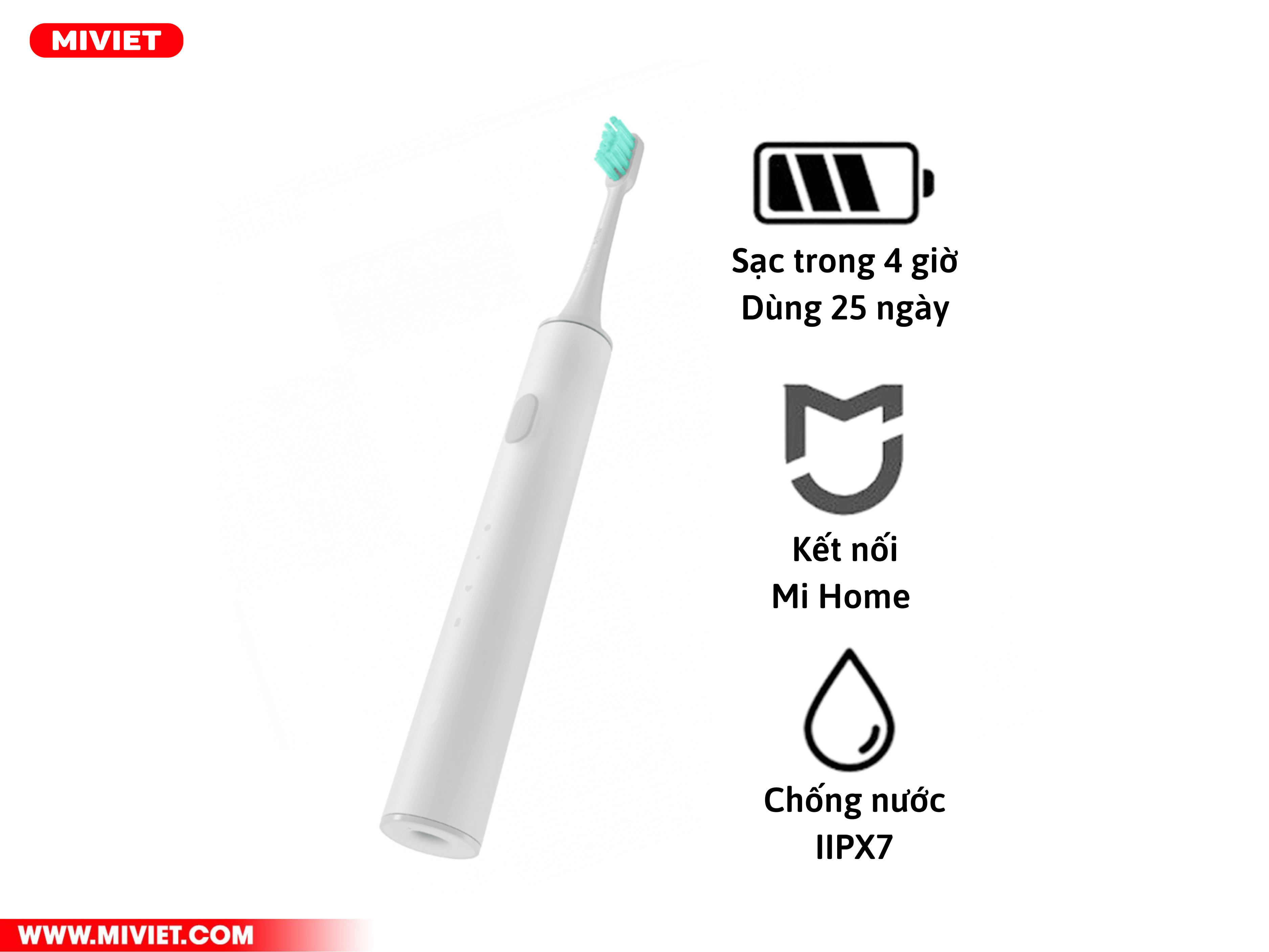 Bàn chải điện thông minh Xiaomi Mijia T300