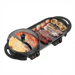 Bếp lẩu nướng đa năng 2 trong 1 Liven SK-J6860 (3)