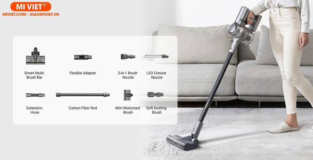 Bộ sản phẩm Dreame V12 Pro