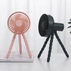 Quạt tích điện mini chân bạch tuộc ZOLELE GXZ-F1010