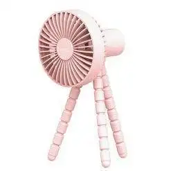 Quạt Mini Tích Điện Chân Bạch Tuộc ZOLELE (3)