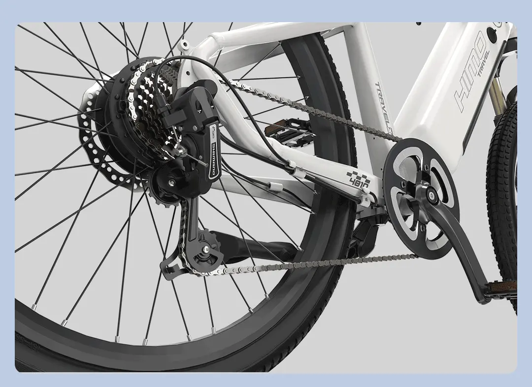 Xe đạp điện trợ lực Xiaomi Himo C26 Sức mạnh từ hệ thống Shimano 7S