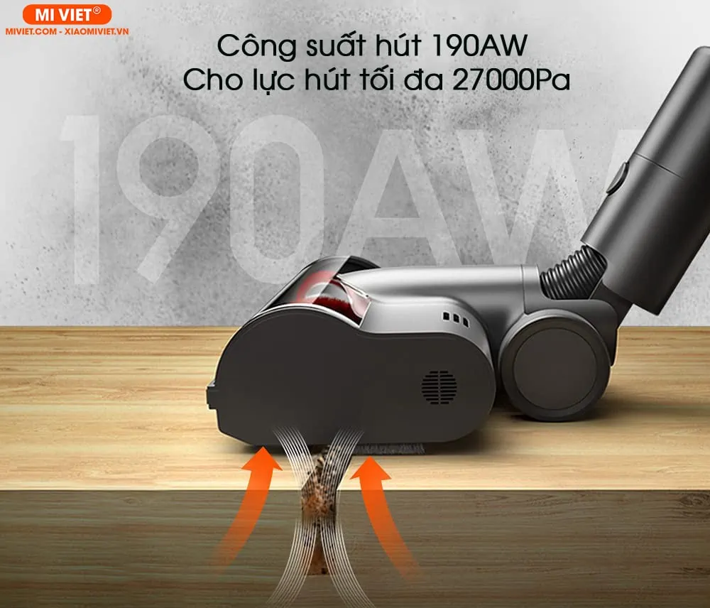 Máy hút bụi cầm tay cao cấp - Không dây Dreame T30 Lực hút 27000Pa mạnh mẽ