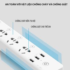 Ổ cắm điện thông minh Gosund CP5 Wifi 4 Ổ 3 USB