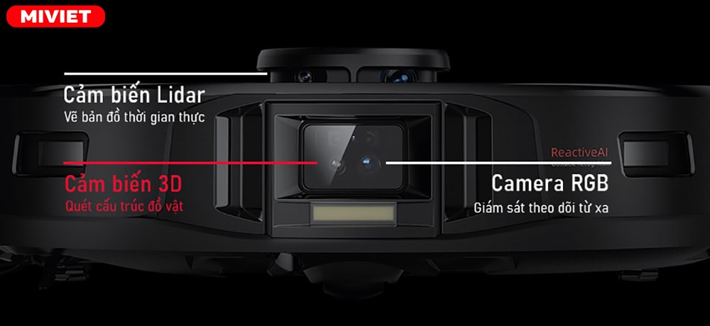 Robot hút bụi lau nhà Roborock S7 MaxV Ultra - Best Seller Điều hướng nhận điện chính xác với Lidar + Camera Kép