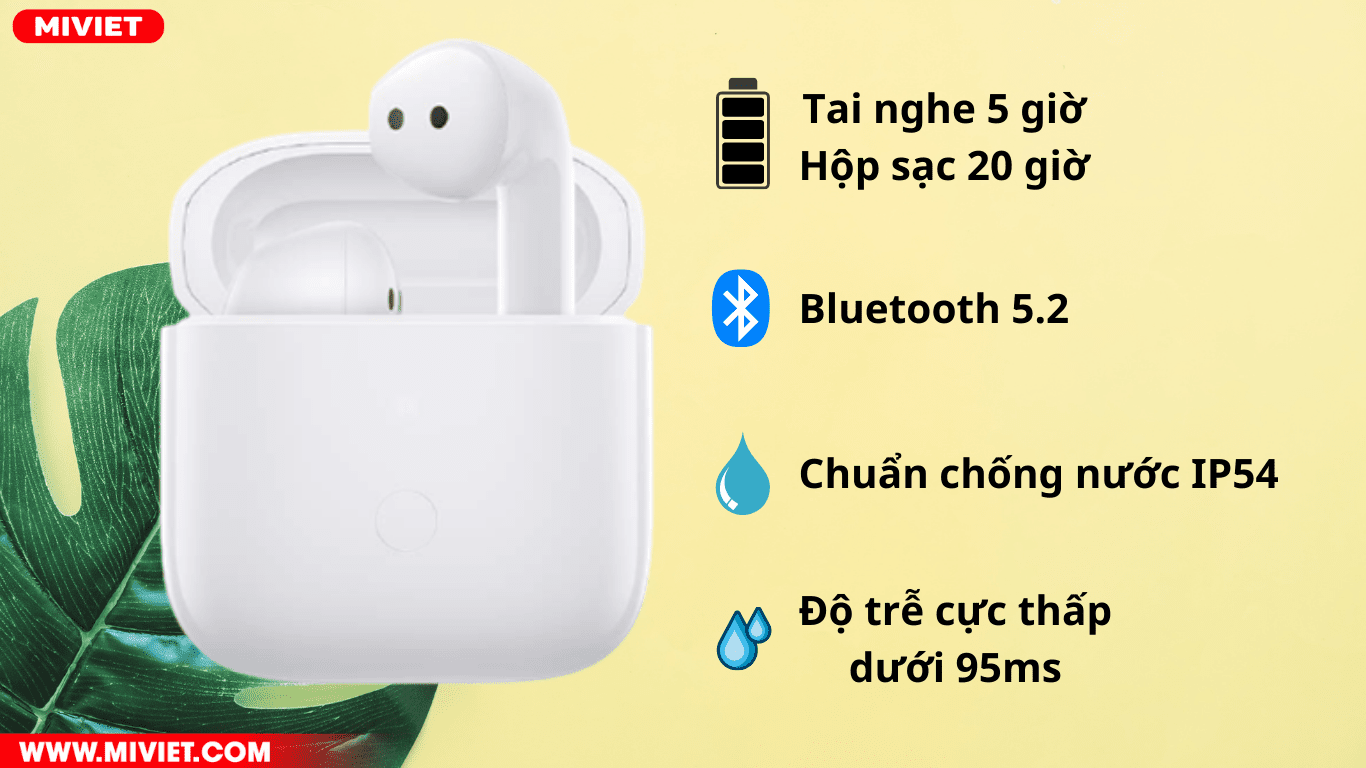 Tai nghe Bluetooth True Wireless Redmi Buds 3 Tai nghe Bluetooth True Wireless Redmi Buds 3
