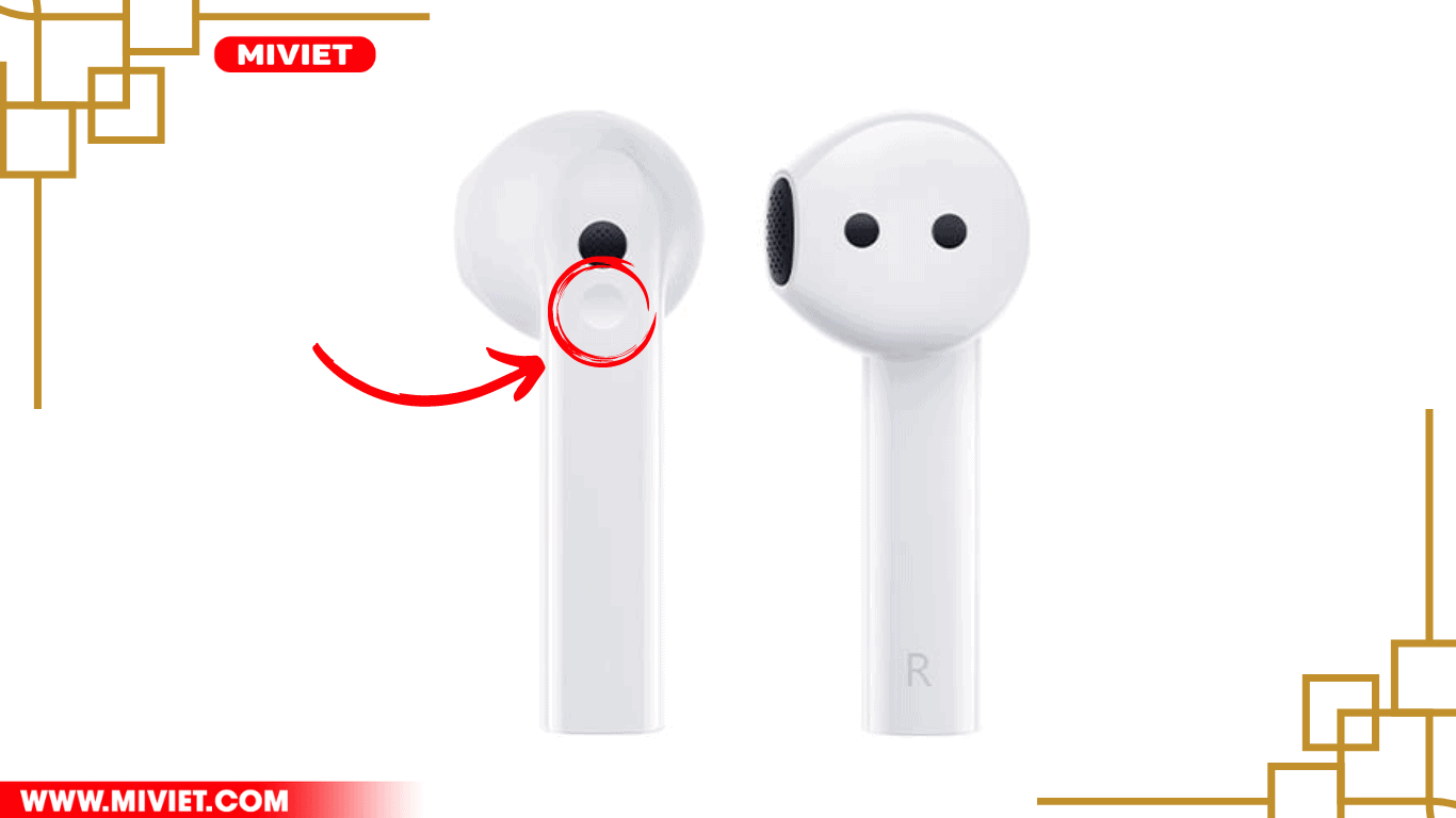 Tai nghe Bluetooth True Wireless Redmi Buds 3 Redmi Buds 3 có điều khiển cảm biến
