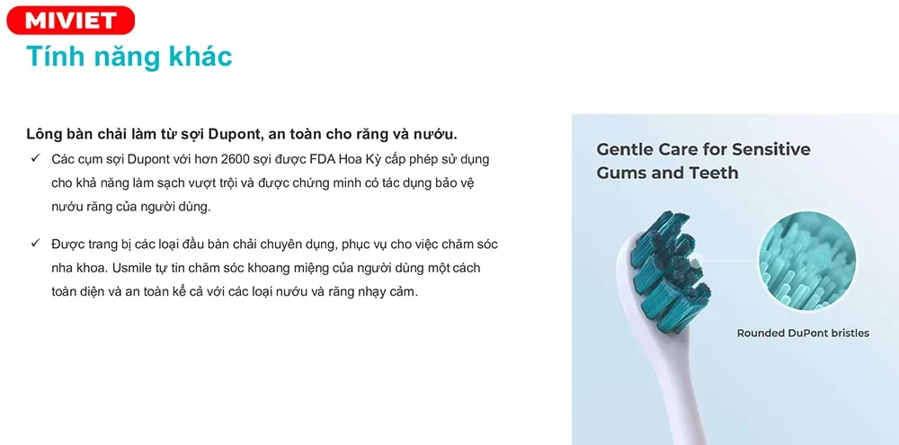 Lông bàn chải mềm mại