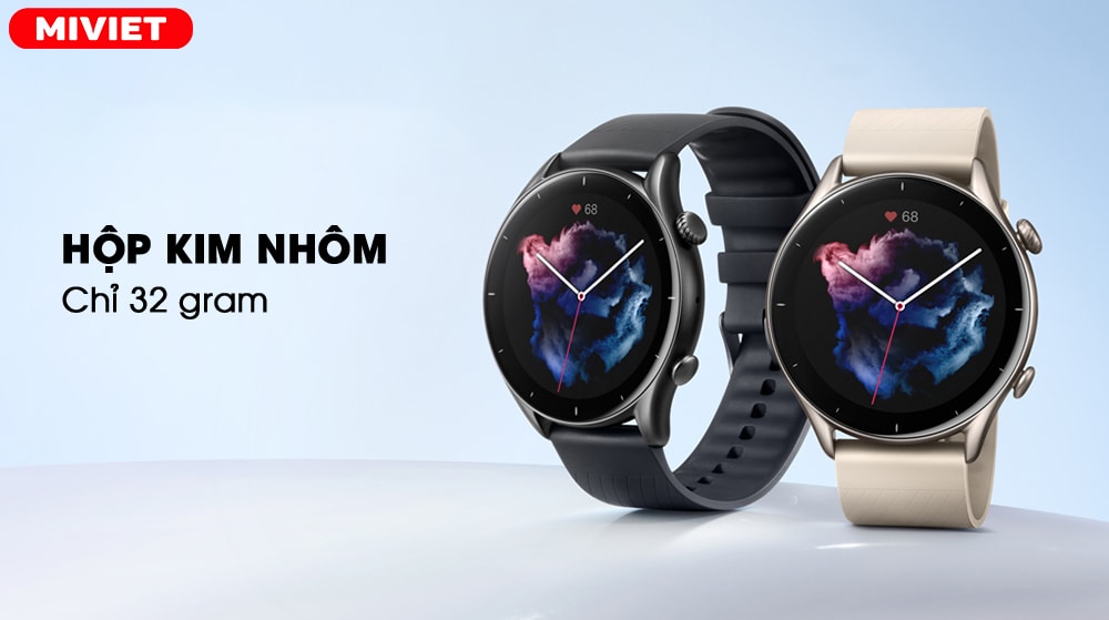 Đồng hồ thông minh Amazfit GTR 3 Thiết kế hiện đại, sang trọng