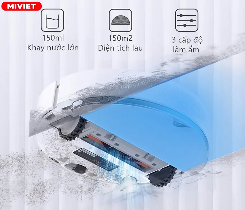 Hút và lau cùng lúc, tiết kiệm thêm thời gian