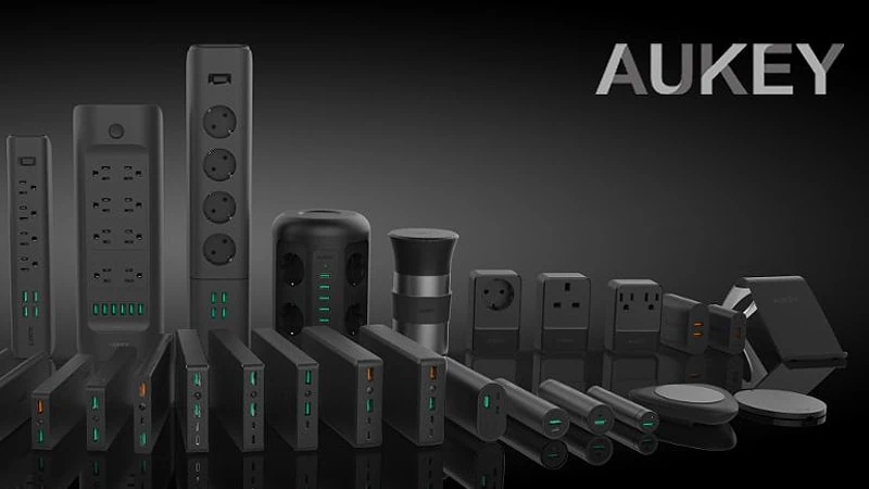 Aukey thương hiệu nổi tiếng về phụ kiện công nghệ cao cấp