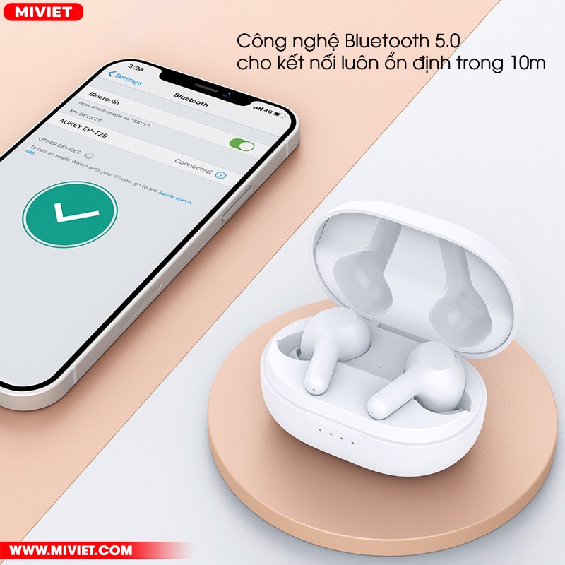 Công nghệ Bluetooth 5.0 cho kết nối luôn ổn định