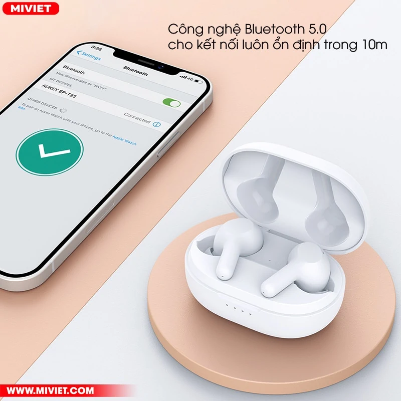 Công nghệ Bluetooth 5.0 cho kết nối luôn ổn định