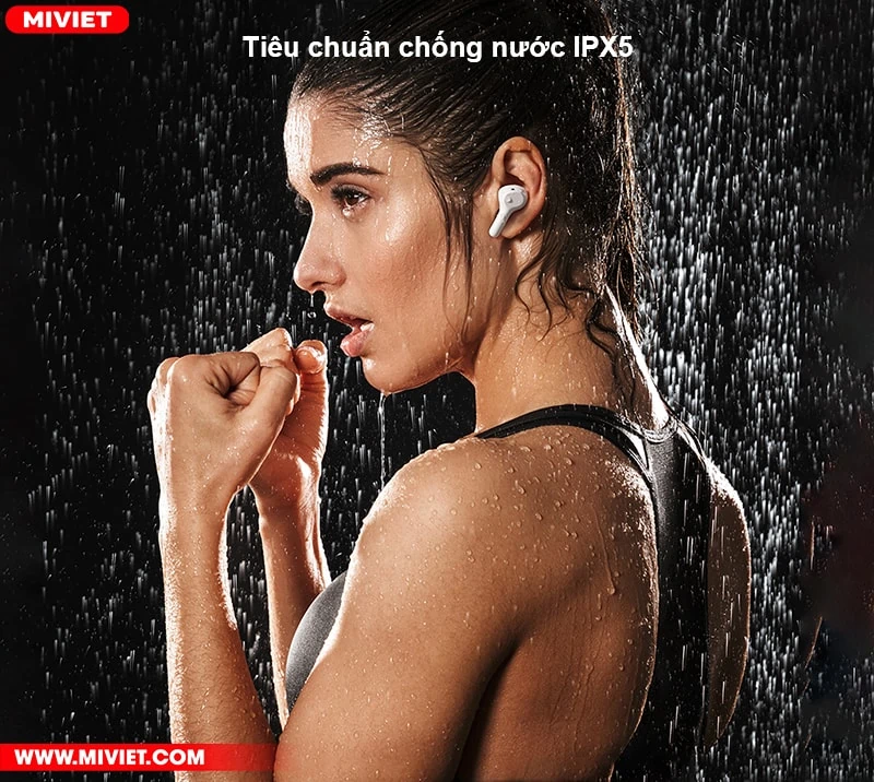 Công nghệ chống nước IPX5 vượt trội
