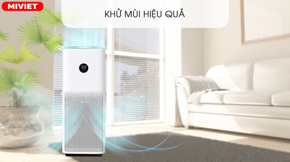 Máy lọc không khí giúp khử mùi hiệu quả