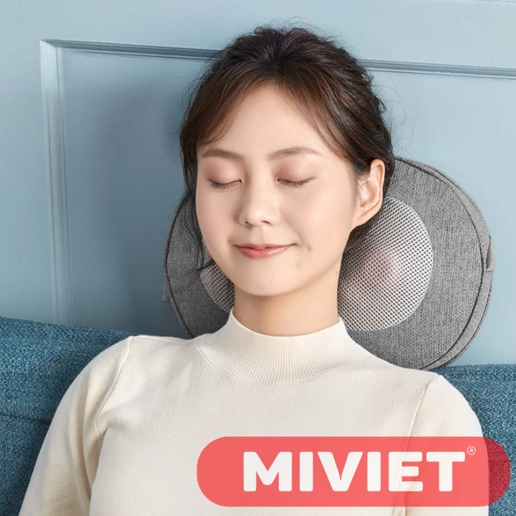 Gối massage nhiệt không dây Leravan LF-YK006