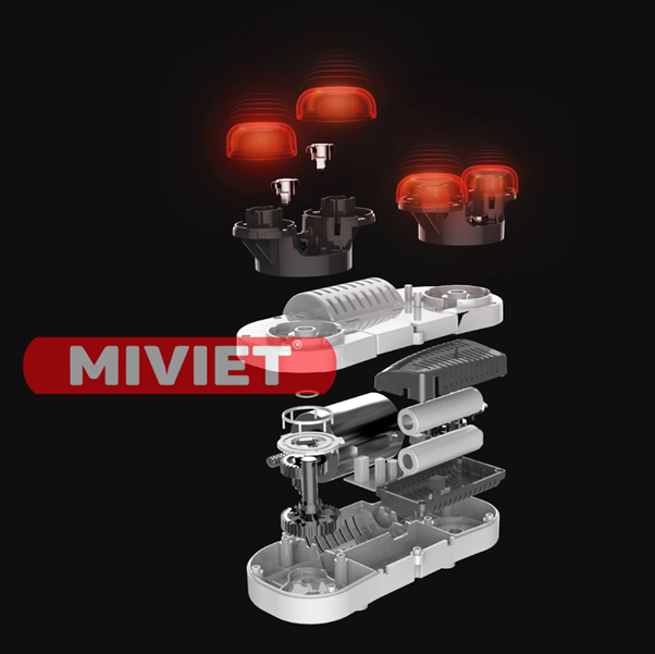 Gối massage nhiệt không dây Leravan LF-YK006 - Cấu tạo