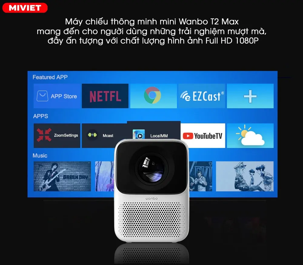 Độ phân giải Full HD sắc nét