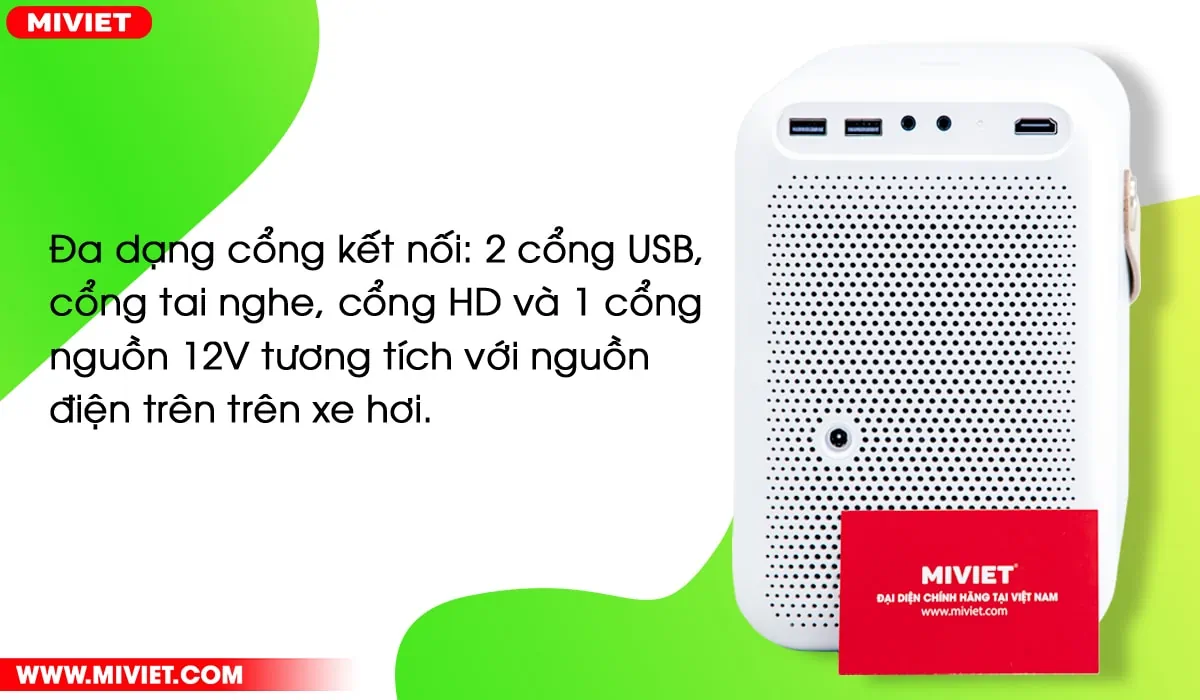 Đa dạng cổng kết nối