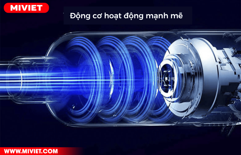 Máy hút bụi cầm tay Deerma DEM DX1000 động cơ mạnh